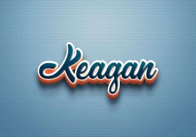 Free photo of Cursive Name DP: Keagan