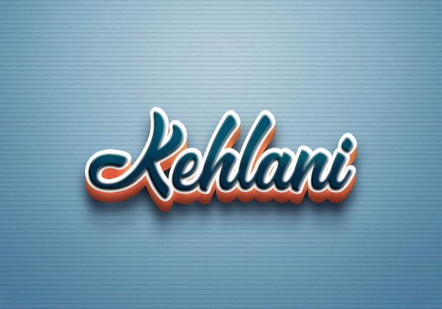 Free photo of Cursive Name DP: Kehlani