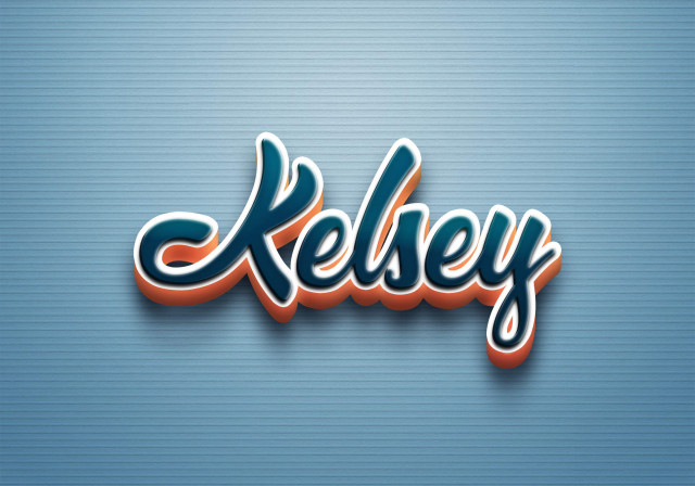Free photo of Cursive Name DP: Kelsey