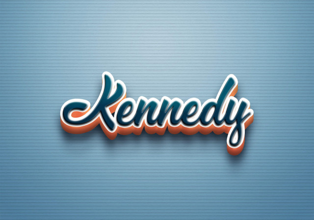 Free photo of Cursive Name DP: Kennedy