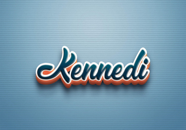 Free photo of Cursive Name DP: Kennedi