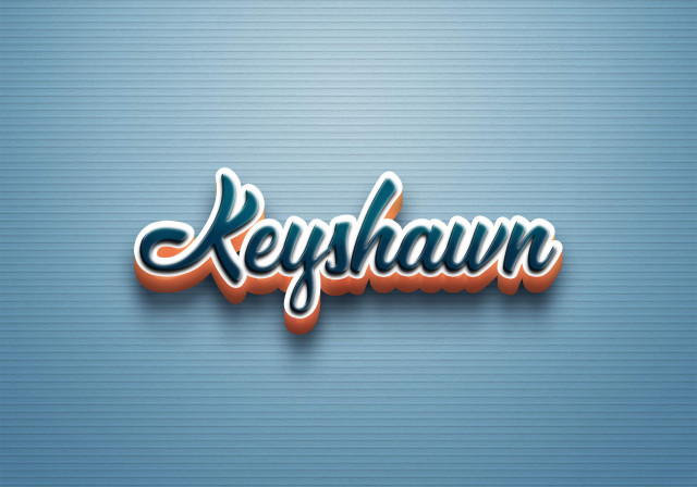 Free photo of Cursive Name DP: Keyshawn