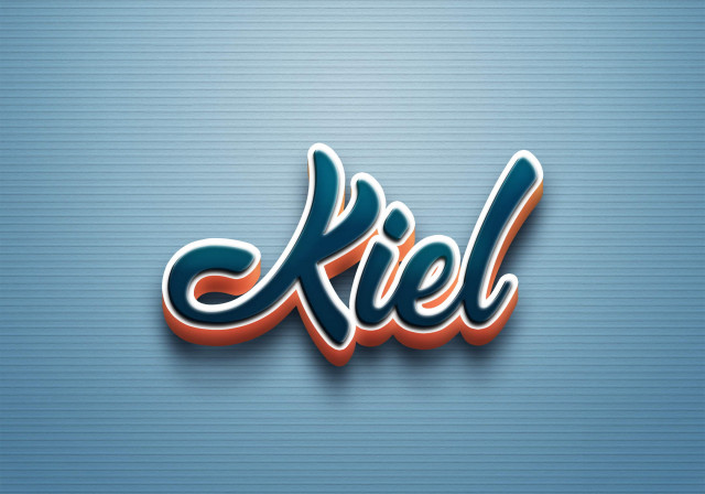 Free photo of Cursive Name DP: Kiel