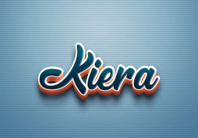 Free photo of Cursive Name DP: Kiera