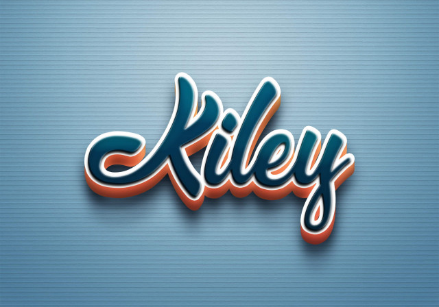 Free photo of Cursive Name DP: Kiley