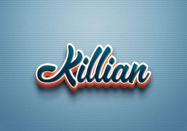 Free photo of Cursive Name DP: Killian