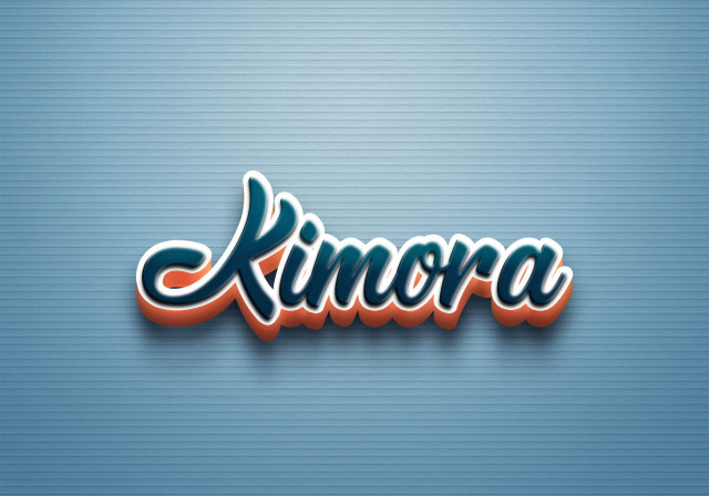 Free photo of Cursive Name DP: Kimora