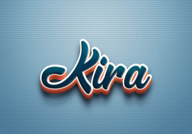 Free photo of Cursive Name DP: Kira