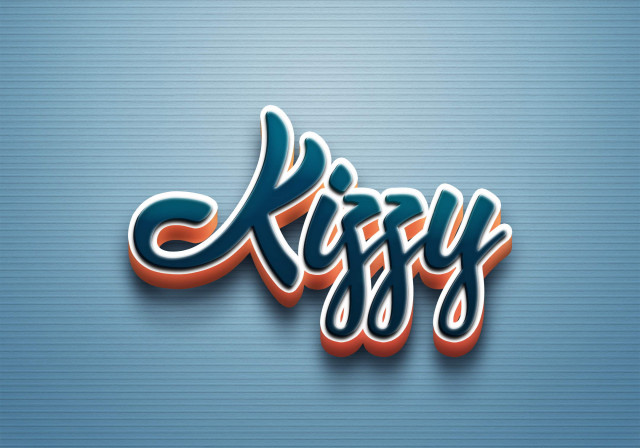 Free photo of Cursive Name DP: Kizzy