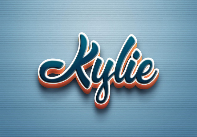 Free photo of Cursive Name DP: Kylie