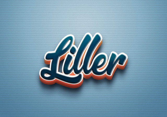 Free photo of Cursive Name DP: Liller