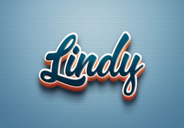 Free photo of Cursive Name DP: Lindy