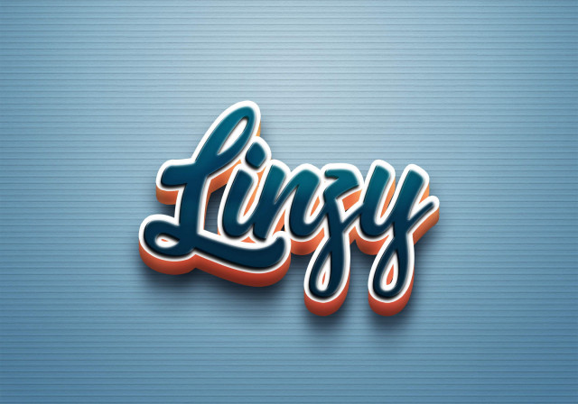 Free photo of Cursive Name DP: Linzy