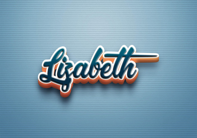 Free photo of Cursive Name DP: Lizabeth