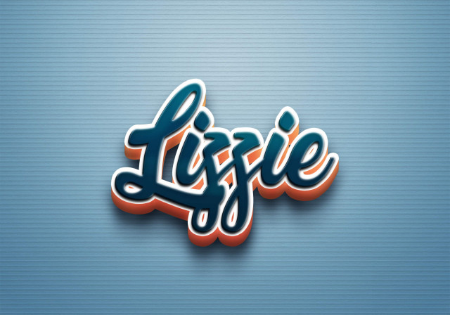 Free photo of Cursive Name DP: Lizzie