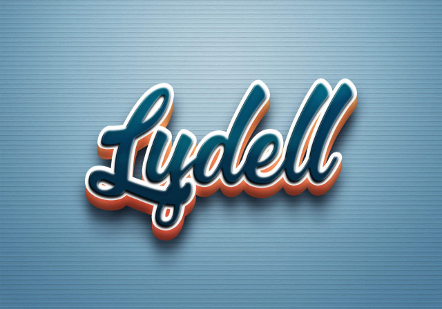 Free photo of Cursive Name DP: Lydell