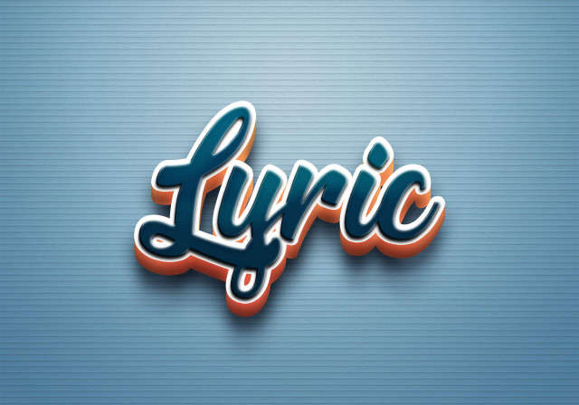 Free photo of Cursive Name DP: Lyric