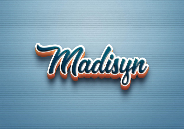 Free photo of Cursive Name DP: Madisyn