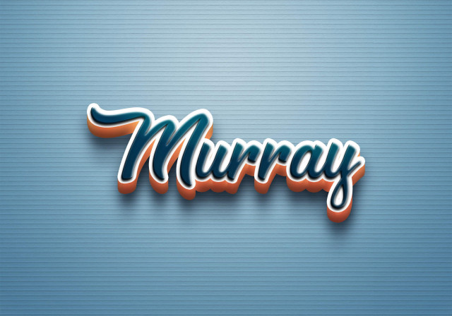 Free photo of Cursive Name DP: Murray