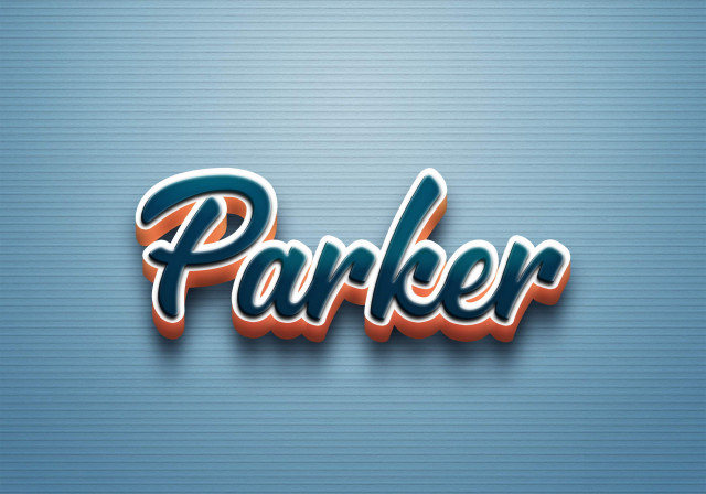 Free photo of Cursive Name DP: Parker