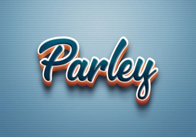 Free photo of Cursive Name DP: Parley