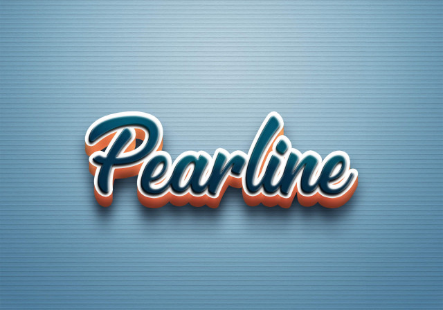 Free photo of Cursive Name DP: Pearline