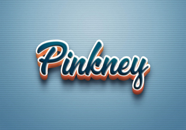 Free photo of Cursive Name DP: Pinkney