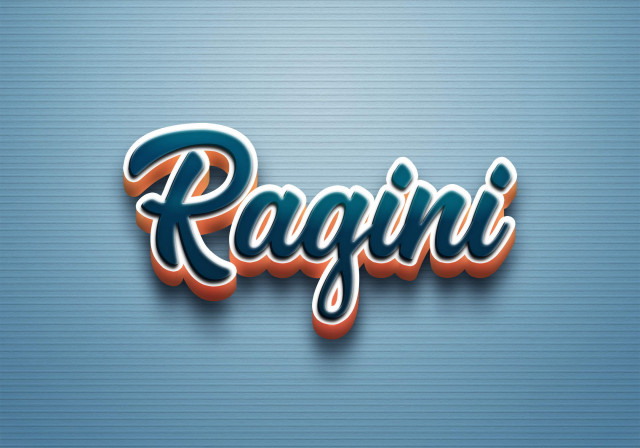 Free photo of Cursive Name DP: Ragini