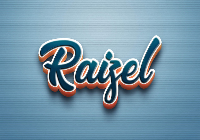 Free photo of Cursive Name DP: Raizel