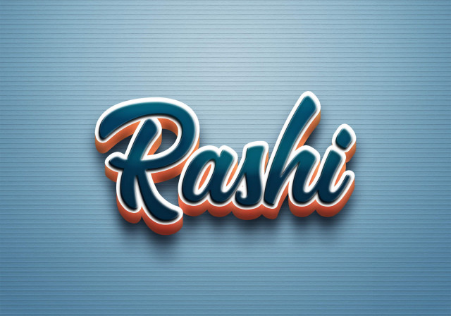 Free photo of Cursive Name DP: Rashi