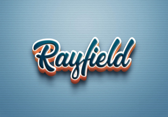 Free photo of Cursive Name DP: Rayfield