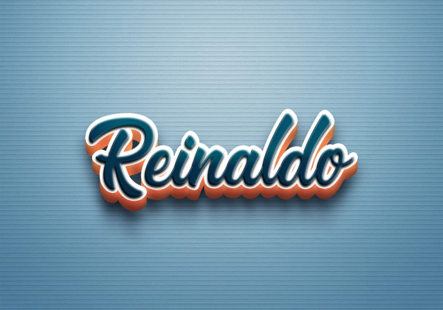 Free photo of Cursive Name DP: Reinaldo