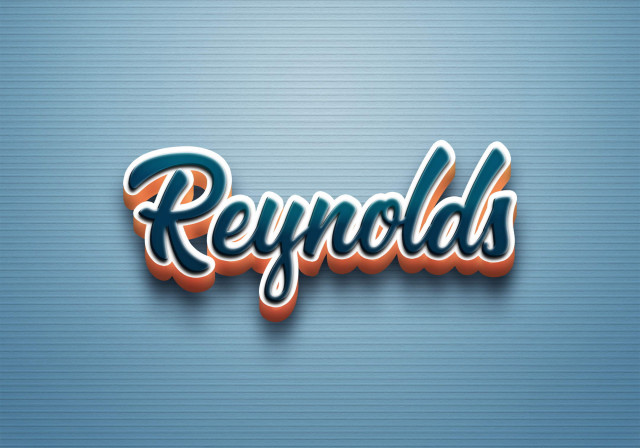 Free photo of Cursive Name DP: Reynolds