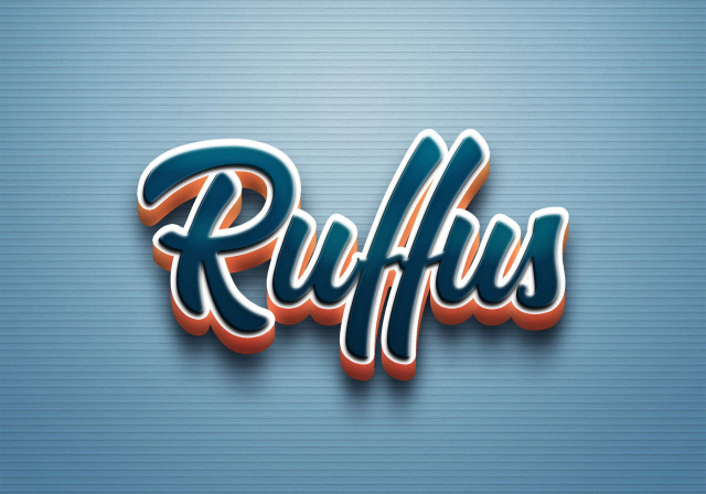 Free photo of Cursive Name DP: Ruffus