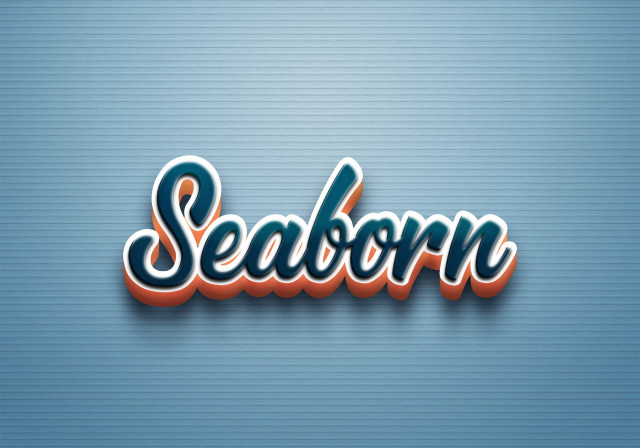 Free photo of Cursive Name DP: Seaborn