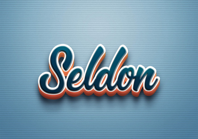 Free photo of Cursive Name DP: Seldon