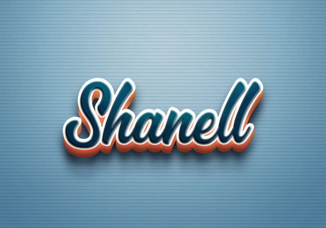 Free photo of Cursive Name DP: Shanell