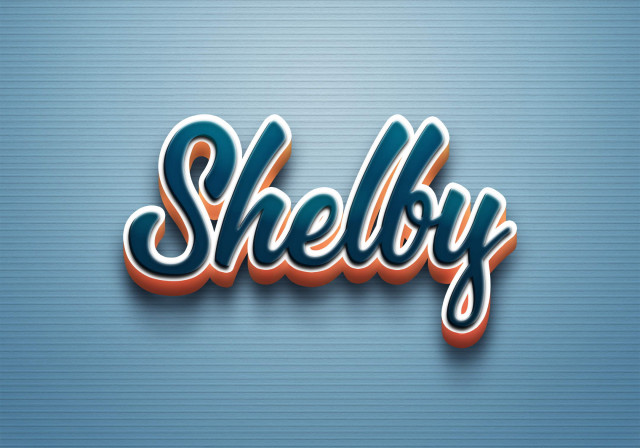 Free photo of Cursive Name DP: Shelby
