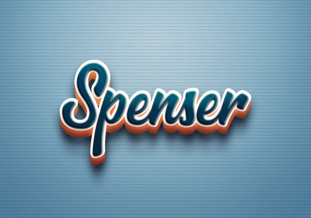 Free photo of Cursive Name DP: Spenser