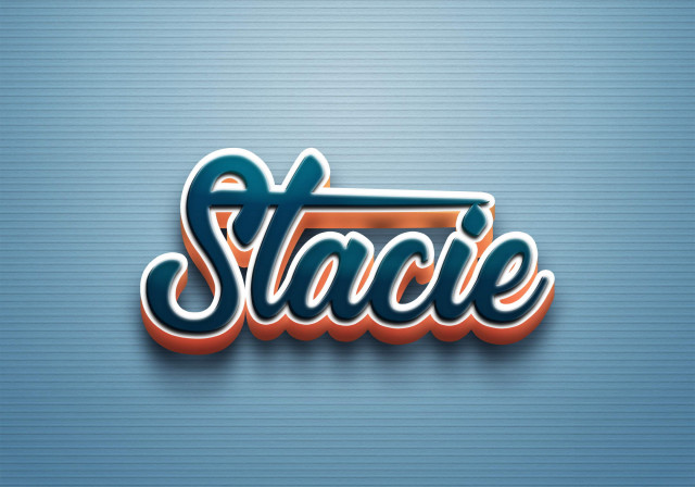 Free photo of Cursive Name DP: Stacie