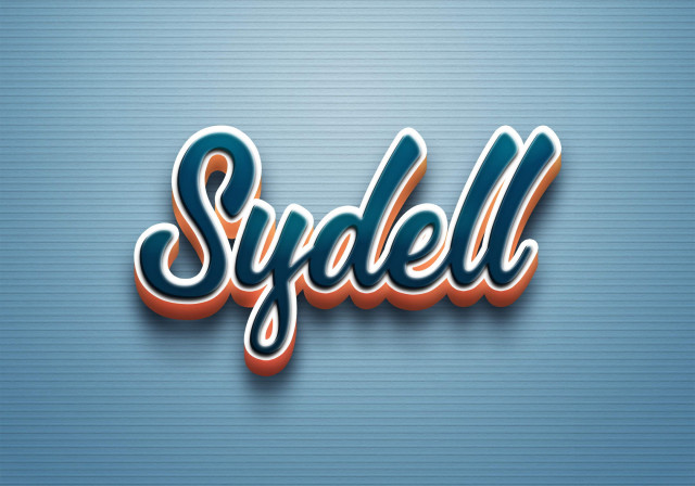 Free photo of Cursive Name DP: Sydell