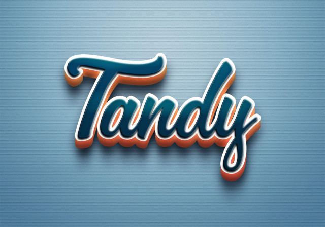 Free photo of Cursive Name DP: Tandy