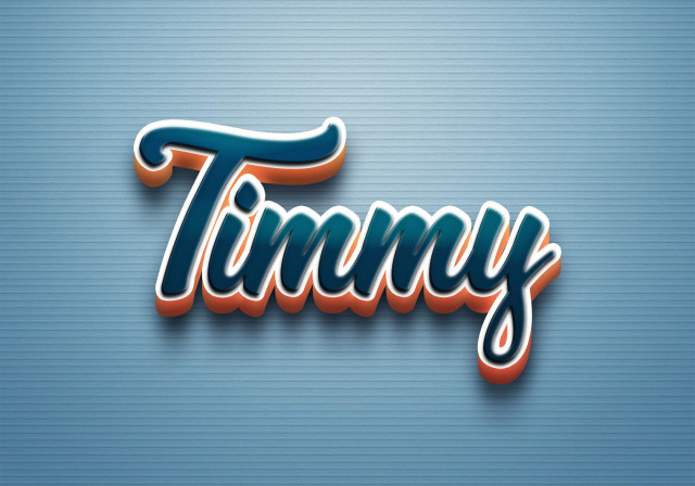 Free photo of Cursive Name DP: Timmy