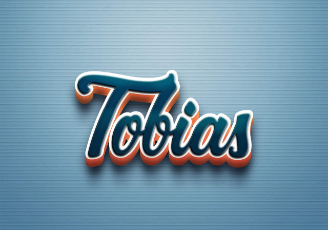 Free photo of Cursive Name DP: Tobias