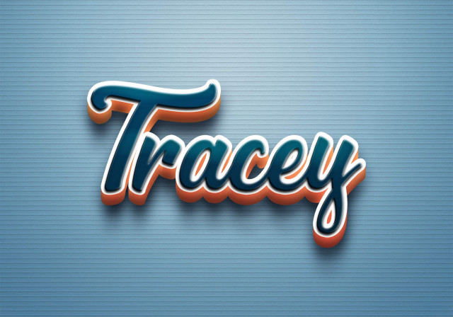 Free photo of Cursive Name DP: Tracey