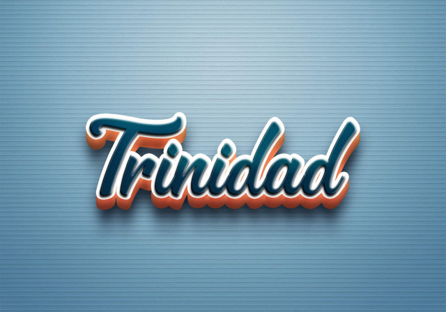 Free photo of Cursive Name DP: Trinidad