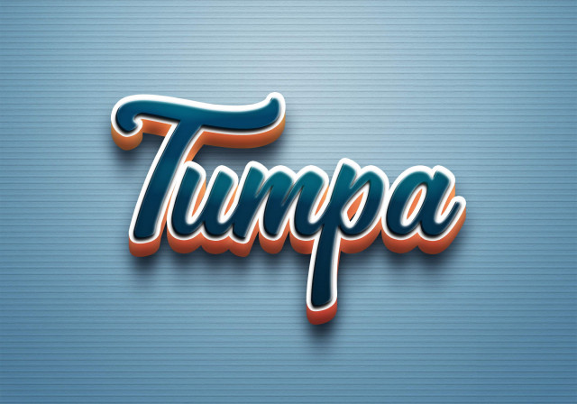 Free photo of Cursive Name DP: Tumpa