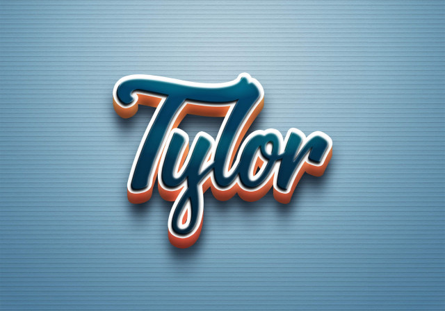 Free photo of Cursive Name DP: Tylor