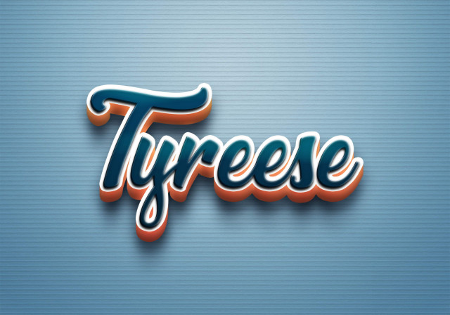 Free photo of Cursive Name DP: Tyreese