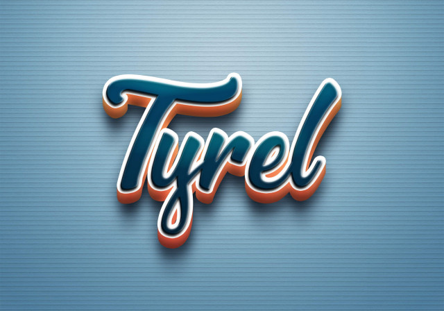Free photo of Cursive Name DP: Tyrel